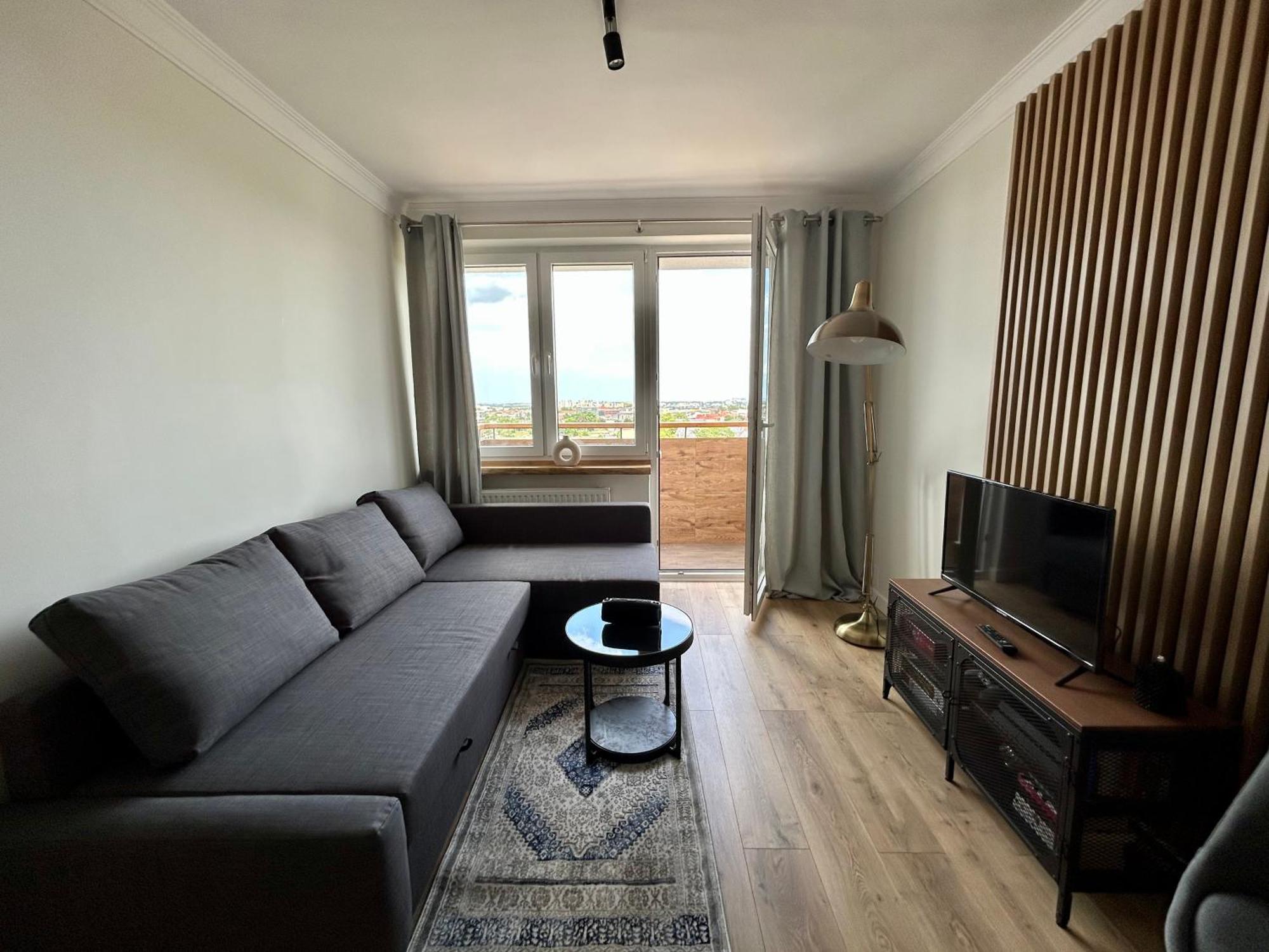 Apartament Z Widokiem Na Gdansk I Zatoke Free & Priv Parking Exterior photo